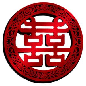 gumahus | Wedding Decorative Red Double Happiness Stickers