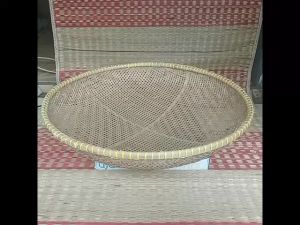 ayakan atau saringan makanan dari anyaman bambu