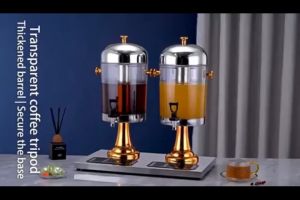 Encora 8L 16L Drink Beverage Water Juice Dispenser Buffet Party Serving Tong Minuman Air Jus  Dispenser 饮料机 饮料桶