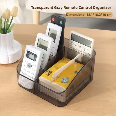 Multifunctional Remote Control Storage Box Living Room Desk Bedside Organizer
