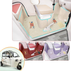 Custom Full-wrap Footpad for Sunra EV501 Electric Tricycle Decorative Accessory