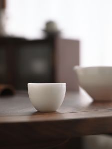 Cốc Trà Sứ Công Suất Nhỏ Vỏ Trứng Vỏ Mỏng Trắng Cốc Sứ Để Đánh Giá Cao Trà Phong Cách Nhật Bản Mềm Kỹ Thuật Chữa Bệnh