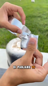 Lakban alumunium foil tape / Tape Isolasi tahan panas lakban tambal panci