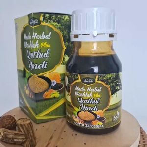 Madu Herbal Plus Qusthul Hindi Batuk Pilek Radang Tenggorokan Maag Pencernaan 240 Ml
