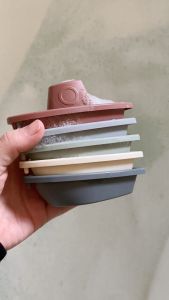 MUSHIE  Bath Boats Toy | Mushie Frigg Flagship Store