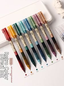 DIANSHI | Retro Direct Ink Flow Colored Rollerball Pen For Writing