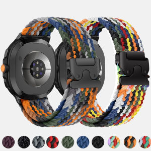 Parachute Buckle Elastic Nylon Strap for Samsung Galaxy Watch 8 9 40/44mm Band for Galaxy 8 Classic 46mm Sport Luxury Bracelet