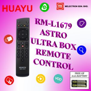 Huayu RM-L1679 6 in 1 Astro Ultra Box Remote Control