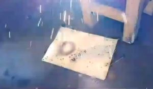 ผ้ากันสะเก็ดไฟ จัดส่งด่วน สีทอง หนา 0.7mm #ผ้ากันไฟ #ผ้ากันสะเก็ดไฟ #งานเชื่อม