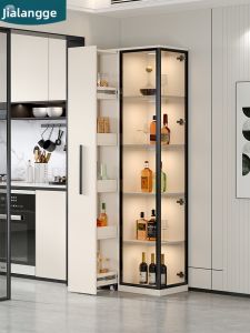 JIALANGE | Tủ Rượu Hiển Thị Góc Kính