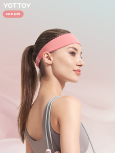 Sports Sweat Absorbent Headband for Running Yoga Fitness Basketball with Anti-Sweat Headscarf by Yottoy