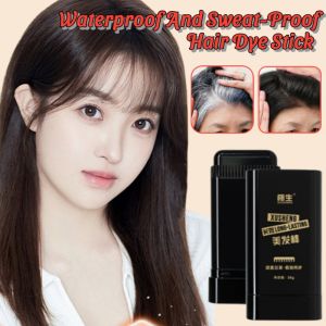 Waterproof And Sweat-Proof Hair Dye Stick One-Time Fast Dyeing Hair Comb Long-Lasting Covering White Hair