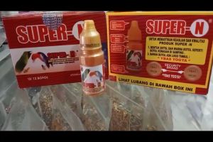 Super - N Ampuh Sembuhkan Burung Sakit