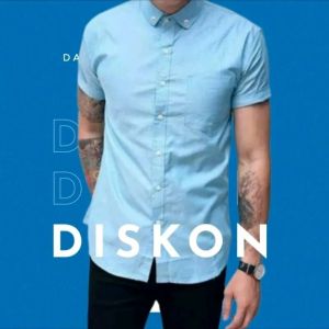 KEMEJA POLOS PRIA LENGAN PENDEK TERMURAH PAKET KEMEJA 100RIBU DAPAT 5PCS