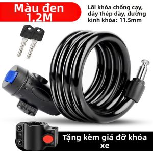 Khóa Chống Trộm Xe Đạp Di Động Khóa Mật Mã