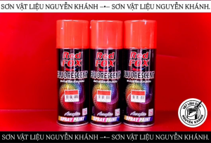 SƠN XỊT RED FOX FLUORESCENT MÃ 1001 F2 – MÀU RED / ĐỎ HUỲNH QUANG – SƠN XỊT ACRYLIC NỔI BẬT BẮT MẮT