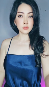 Đồ bộ nữ mặc nhà phi lụa cao cấp Wannabe bộ short BSS32 kiểu dáng jumpsuit cut-out lưng quyến rũ gợi cảm