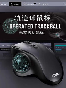 Phụ Kiện Máy Tính Di Động JOMAA EM03 Chuột Di Động Bluetooth Có Thể Sạc Được Thiết Kế Công Cụ Vẽ Văn Phòng Ngón Trỏ Chức Năng Điều Hướng