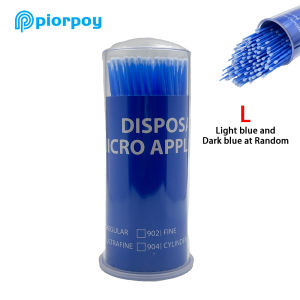 PIORPOY 100Pcs/Bottle Dental Micro Brush Applicators Brush Teeth Oral Dentist Materials Extension Tools Teeth Whitening Dropship