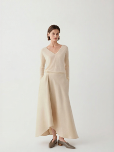 ICICLE | Linen-Cotton Blend Skirt