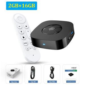 Hộp Giải Mã Truyền Hình Thông Minh Mortal T1 Ultra Android 16 HDR 10 4K 128G WIFI 6 USB3.0 Tích Hợp Google Voice Netflix Hệ Thống Rạp Hát Tại Gia Kèm Tay Cầm Chơi Game