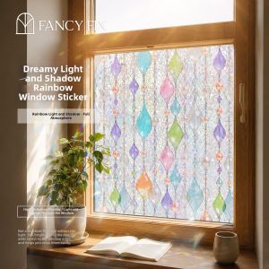 fancy fix | Translucent Privacy Glass Film Decorative Window Stickers