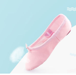 Ballet dance shoes Ballet slippers Lace-ups shoes stakerope Shoes Cotton Canvas Soft Ballet Dance Practice Gym