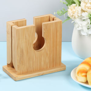 Bagel Slicer Holder Bamboo Bagel Cutter Slicer Smooth Bagel Slicer Multifunctional Bagel Cutter Reusable Bagel Cutting Guide