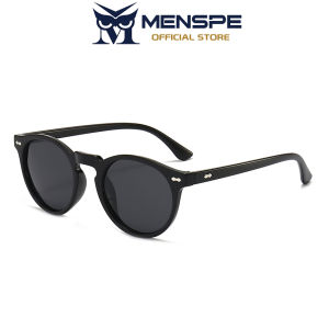 MENSPE Retro Sunglasses Men Womens Round Frame Sunglasses Polarized Sunglasses Fashion Driving Sunglasses UV400 Clear Vision Sunglasses Cycling Riding Running Shopping Glasses