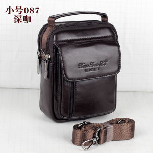 Túi Xách Mini Nam Túi Đeo Chéo Da Thật Túi Đeo Eo Thắt Lưng Da Túi Đựng Điện Thoại Túi Nhỏ Đeo Chéo Một Bên Vai Da Bò Lớp Đầu