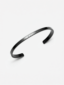 สร้อยข้อมือสีดำสไตล์คลาสสิกสำหรับคู่รัก