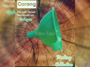 Corong Plastik Serba guna 8Cm (Isi 3Pcs)