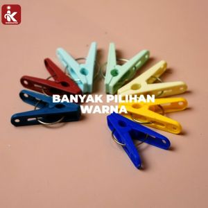 Indokurnia 20 Pcs Jepitan Baju Ring