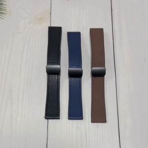 Dây Đeo Da Kết Hợp Silicone Size 20mm 22mm Cho Đồng Hồ Truyền Thống và SmartWatch Tặng Chốt Thông Minh Và Dụng Cụ