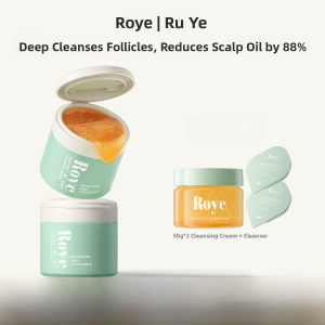 Roye Ho Ho Ba Scalp Exfoliating Gel Amino Acid Deep Cleaning Oil Control Volumizing Hair Washing Cream for Oily Hair