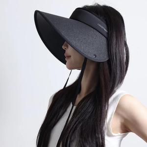 WRELS | Fashionable Summer Sun Hats Empty Top Foldable Wide Brimmed Outdoor Travel Caps Sun Protection Lightweight Anti UV Beach Caps