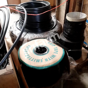 JIRIFARM - Selang Driptape DT0116 Tebal 0.2mm Jarak lubang 20/30/40/50 cm Drip (5 Meter)