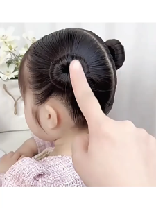 10pcs Alat Cepol Rambut Spons Rambut/ Hairdini Ikat Rambut / Hair Bun Cepol Donat Sanggul