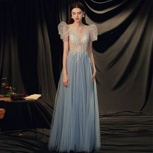 Formal Evening Dress For Women Korean Elegant Banquet Dinner Wedding Luxury Long Female Prom Gown