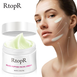 RtopR Olive Peptide Firming Anti-Wrinkle Cream Reduce Face Fine Lines Tighten Pores Whitening Oil Control Acne hydrating skin Product
