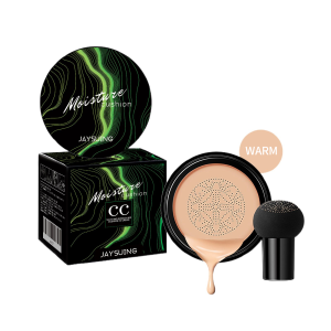 简素净 | Lightweight Mushroom Head Air Cushion High Cover Oil Control Brighten Skin Tone Hide Dark Circle Blemish Facial Concealer Makeu