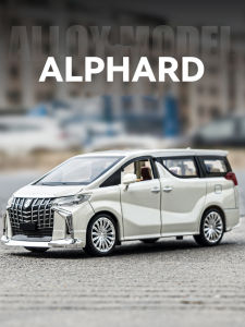 1: 24 simulation zinc alloy Alphard model car static ornament metal collectible gift car