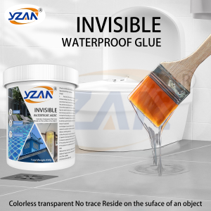 50-450g Polyurethane Glue Invisible Waterproof Agent Transparent Sealing Coating Leak-Free Water-Based Glue Adhesive Super Sealant Toilet Repair High-Temperature Resistant Easy to brush on.