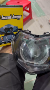 Choá đèn LightMaster Lead 4Val Bi cầu 28W lắp đặt như zin