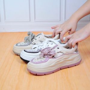 Gypsy - Sepatu Sneakers Wanita Terbaru Simple Kasual Cantik Bahan Pu Import Naira
