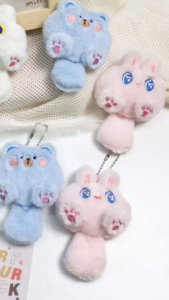 Gratis Ongkir - Gantungan Kunci Boneka Lucu / Gantungan Tas Boneka Cute / Gantungan kunci Ekor Lucu