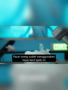 COMPX High-speed Kipas Angin Mini 100 Gear Wind Kipas Angin Portable Digital Display Adjustable Turbo Kipas Tangan