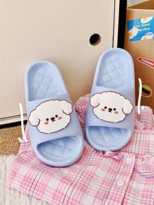 Dép Đi Trong Nhà Mùa Hè Cho Cặp Đôi Có Họa Tiết Tam Giác Dễ Thương Chống Mùi Cho Nam Và Nữ Dép Đi Trong Nhà Bằng EVA