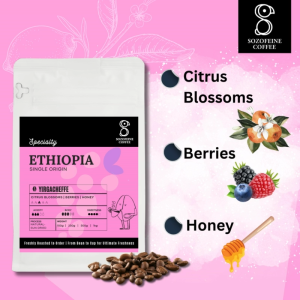 Single Origin-Ethiopia Yirgacheffe 100% Arabica Coffee Bean