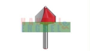Mata Profil Kayu V GROOVING BIT AST 1/4" x 1/2 AST V GROOVE 12mm Mata Router V Type Slotting Cutter Bit